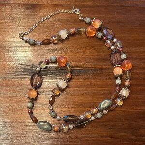 Elegant Multicolor Beaded Necklace